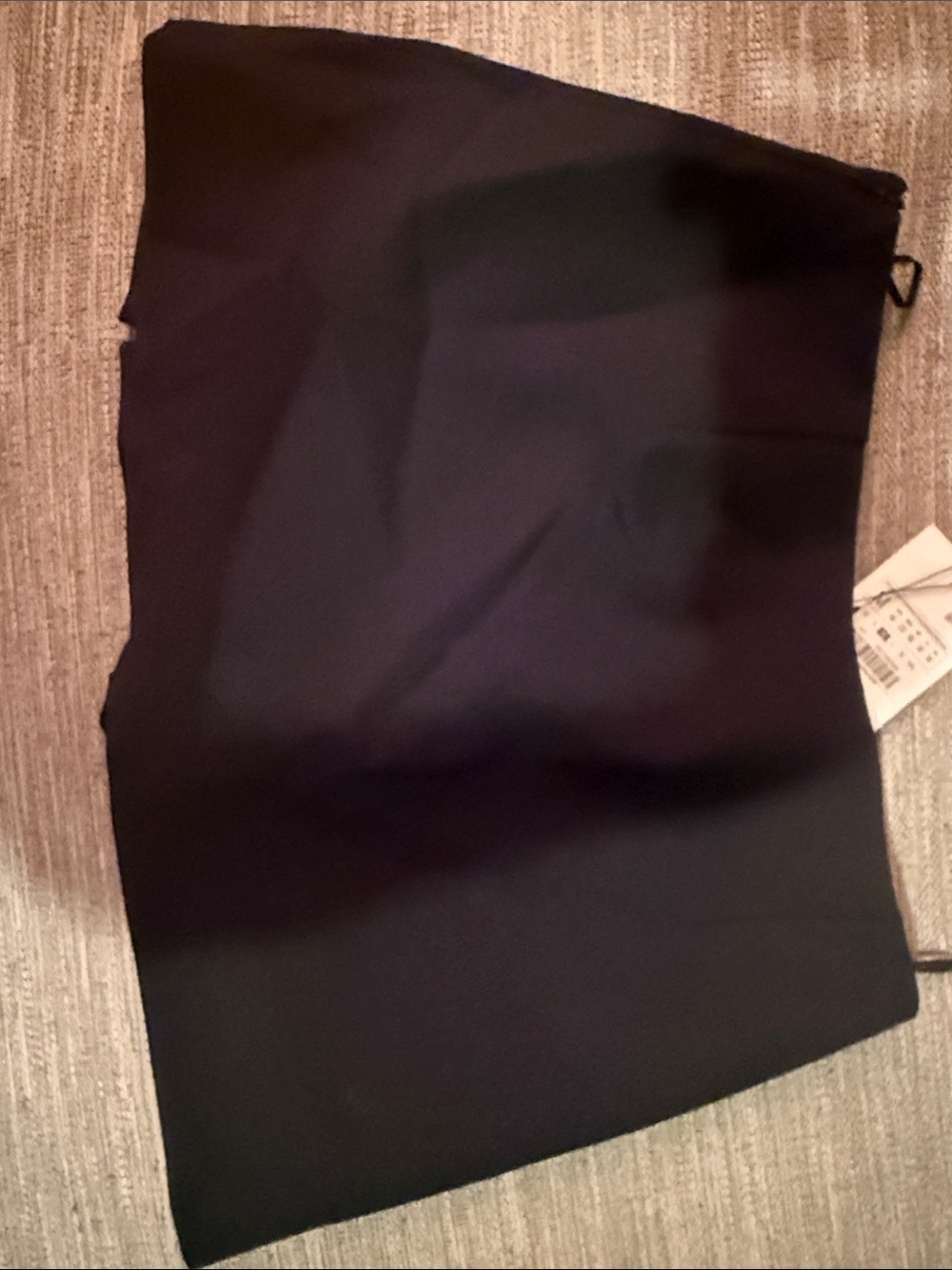 Zara Black Mini Skirt (skort) New with Tags - Picture 3 of 5